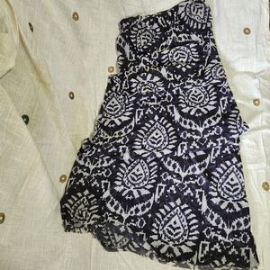 Sweet Pea Stacy Strapless Mesh Maxi Dress Long Size small